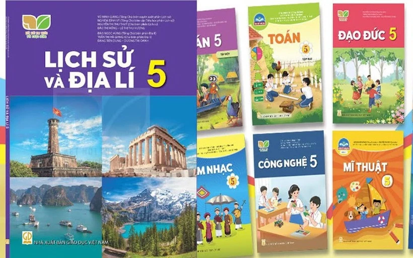 Sách giáo khoa Lịch sử-Địa lý lớp 5 bộ sách Kết nối tri thức với cuộc sống.