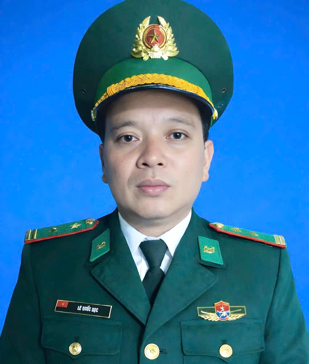 Trung tá Lê Quốc Học kỳ vọng vào những chủ trương, quyết sách về biển đảo trong giai đoạn mới - Ảnh: Đ.V