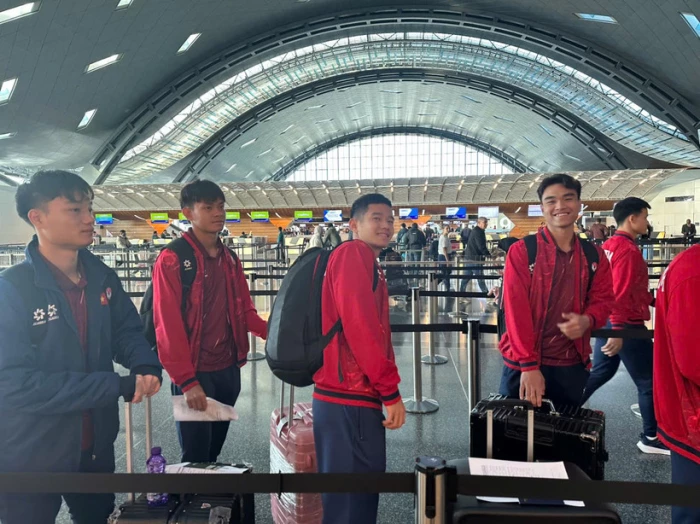U23 Việt Nam hành quân sang Saudi Arabia, sẵn sàng cho giải U23 châu Á 2026