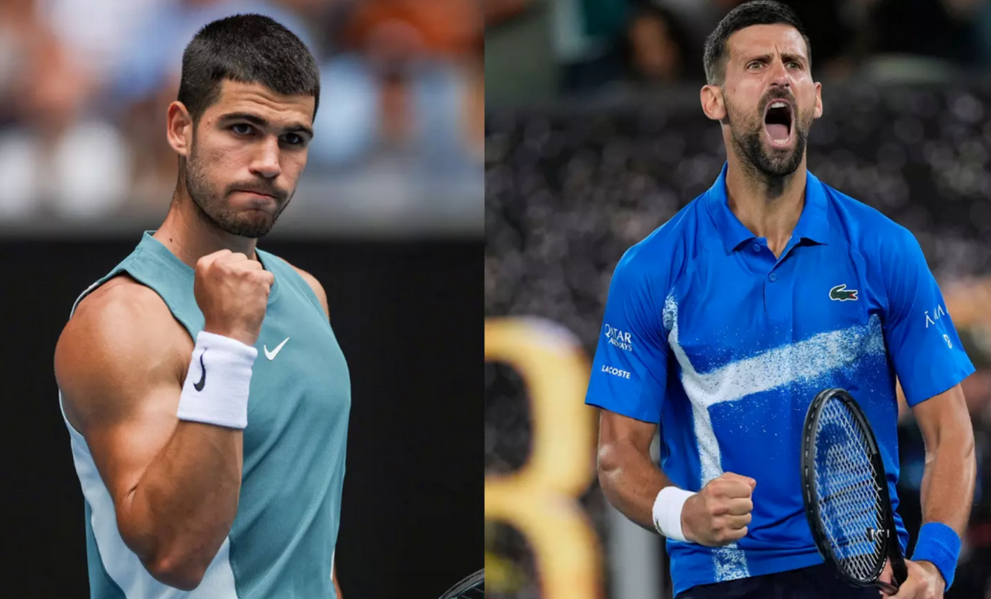 Trận chung kết được chờ đợi giữa Alcaraz-Djokovic. Ảnh: Eurosports