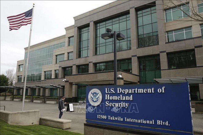 Trụ sở Bộ An ninh Nội địa Mỹ tại Tukwila, Washington. (Ảnh: AFP/TTXVN)