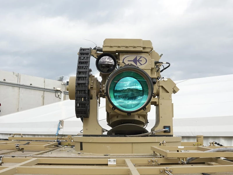 Hệ thống phòng thủ laser Iron Beam. Ảnh: Bộ Quốc phòng Israel