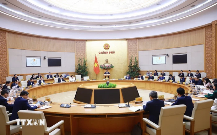 Thủ tướng chủ trì phiên họp Chính phủ chuyên đề xây dựng pháp luật tháng 2