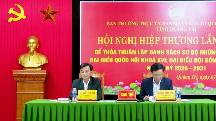 Thống nhất lập danh sách sơ bộ 108 người ứng cử đại biểu HĐND tỉnh nhiệm kỳ 2026 – 2031