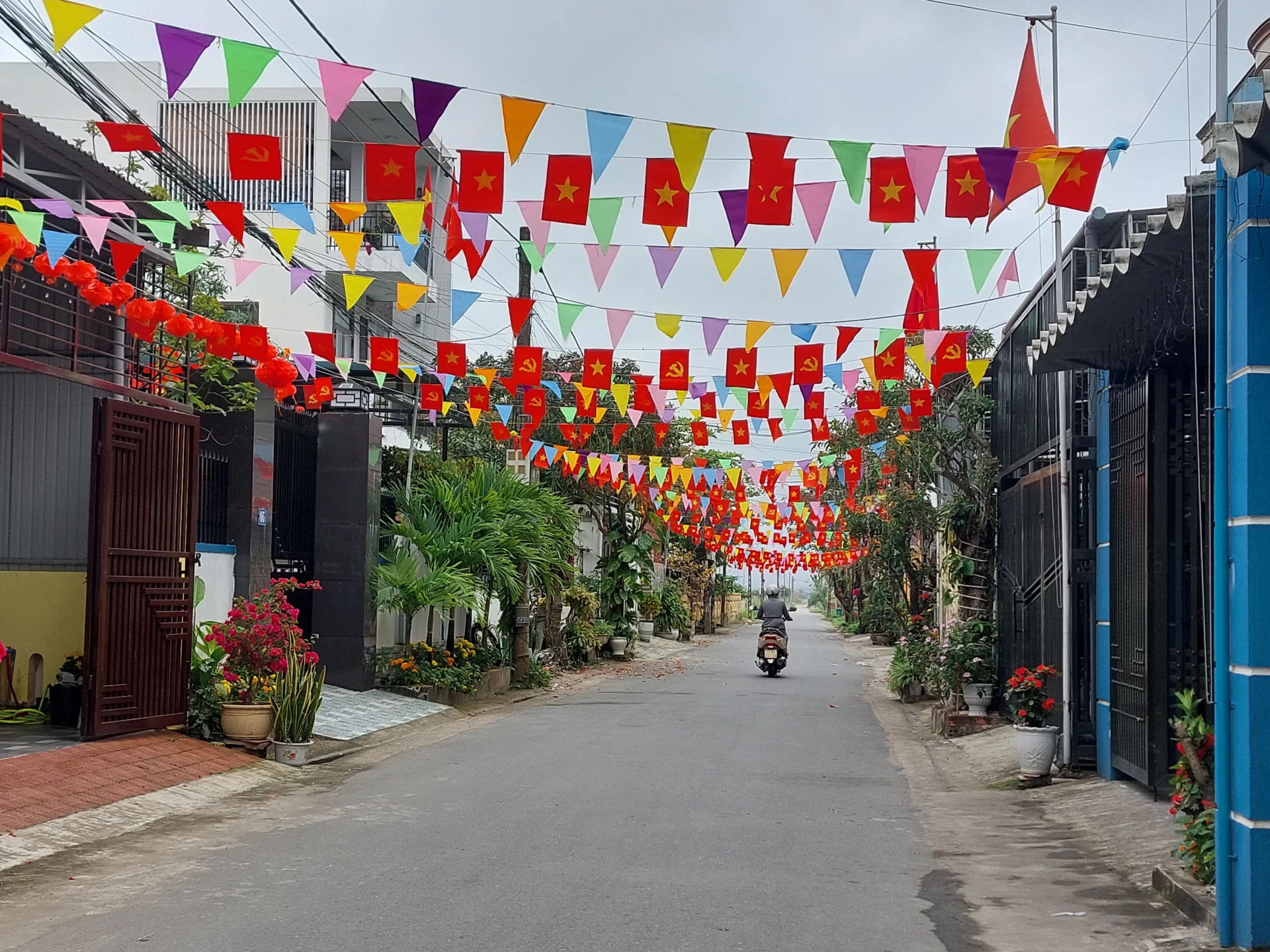 Xã Quảng Ninh đạt 19/19 tiêu chí nông thôn mới nâng cao - Ảnh: Đ.N