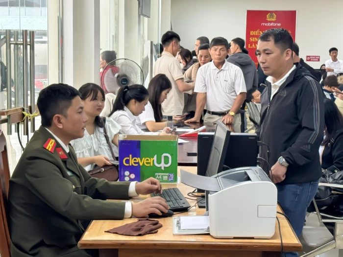 Giải quyết thủ tục hành chính tăng cao sau Tết