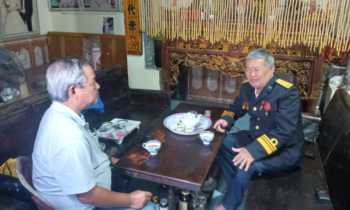 Mùa xuân gặp người anh hùng từng đánh trận Cửa Việt