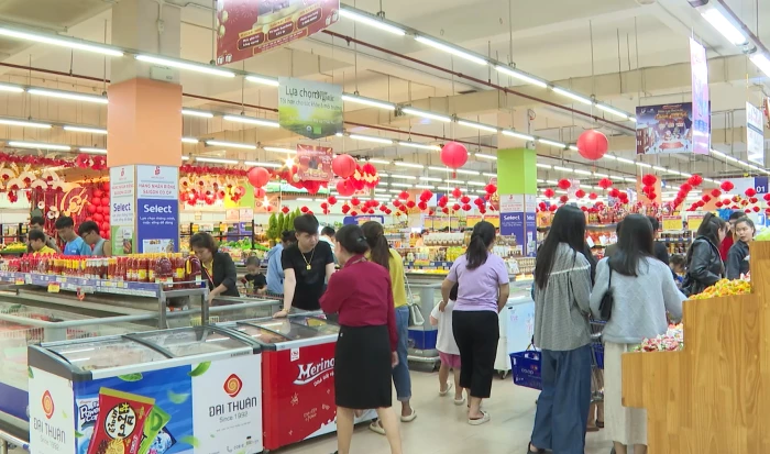 Người tiêu dùng đón 'làn sóng khuyến mại' dịp Tết