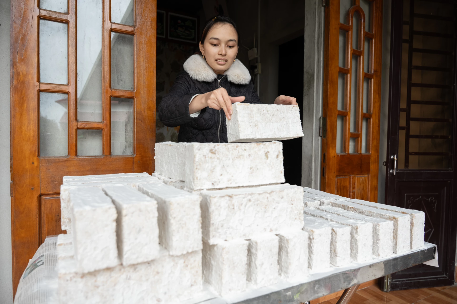 Những chiếc bánh cho ngày xuân-Ảnh: L.N.T