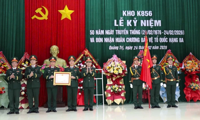 Kỷ niệm 50 năm Ngày truyền thống Kho K856, Cục Quân khí