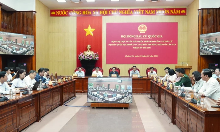 Triển khai công tác bầu cử đại biểu Quốc hội khóa XVI và đại biểu HĐND các cấp nhiệm kỳ 2026-2031