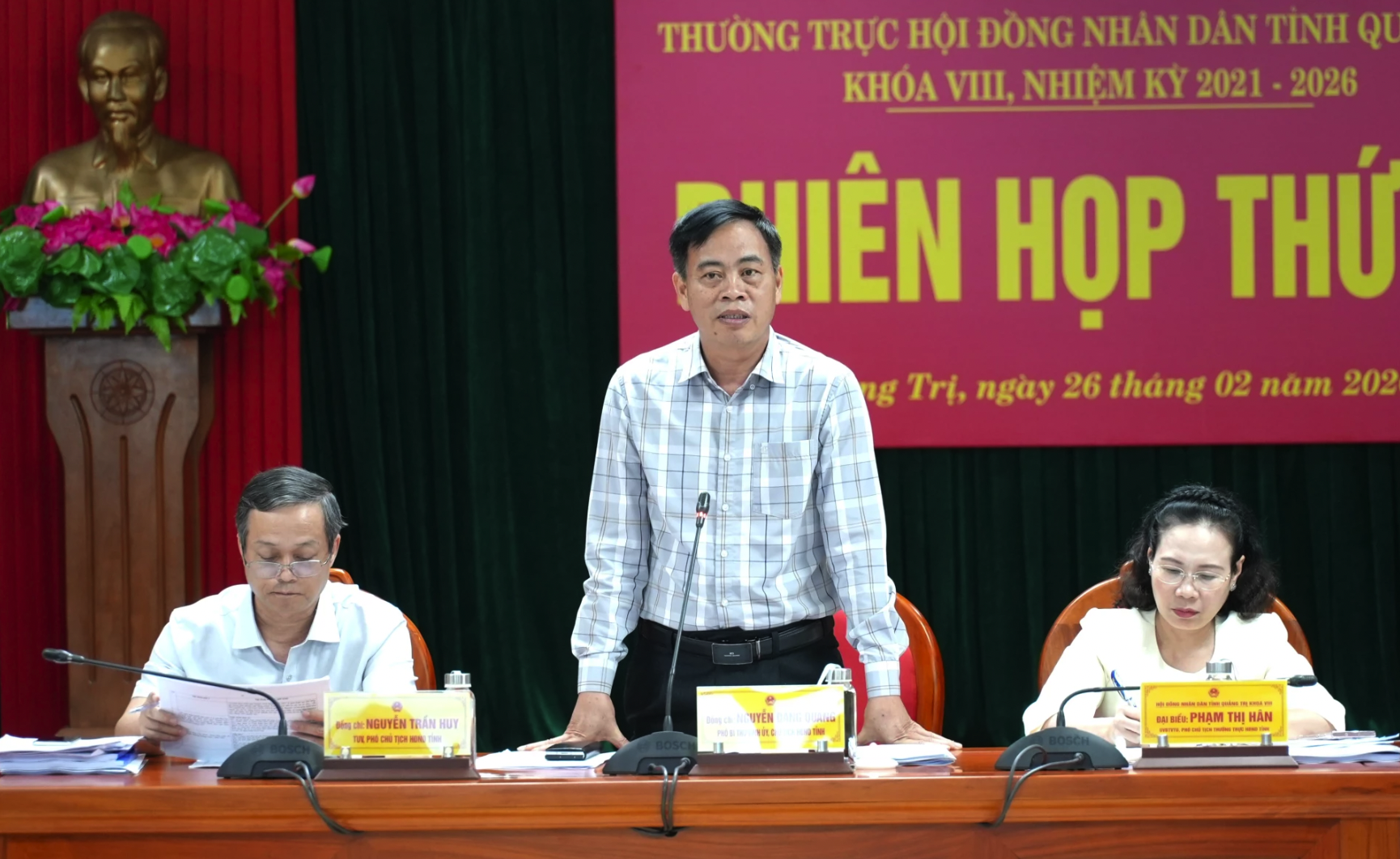 Rà soát các nội dung chuẩn bị cho kỳ họp thứ 7, HĐND tỉnh khóa VIII