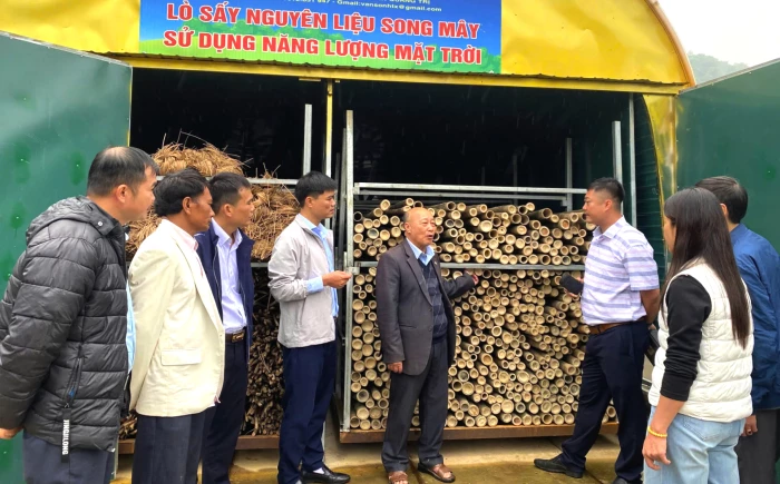 Giải pháp công nghệ xanh cho nghề mây tre