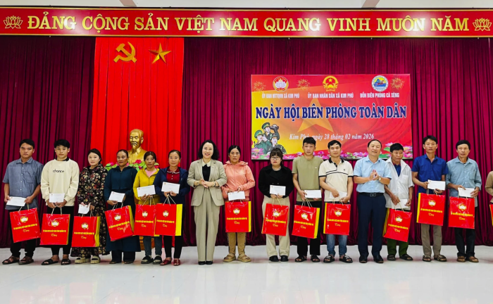 Xã Kim Phú: Sôi nổi 'Ngày hội Biên phòng toàn dân' năm 2026