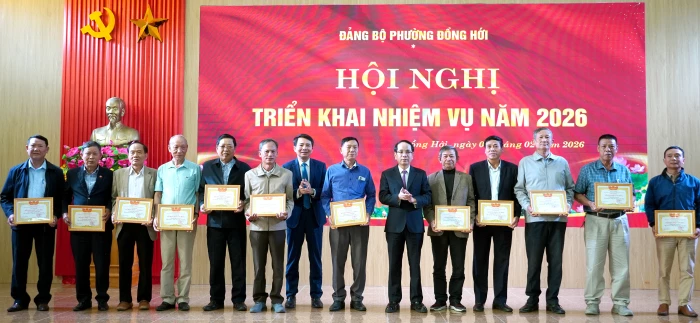 Phường Đồng Hới: Quyết tâm hoàn thành cao nhất các mục tiêu, nhiệm vụ đã đề ra