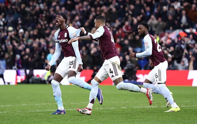 Aston Villa hụt hơi trong cuộc đua ngôi vương. (Nguồn: Getty Images)