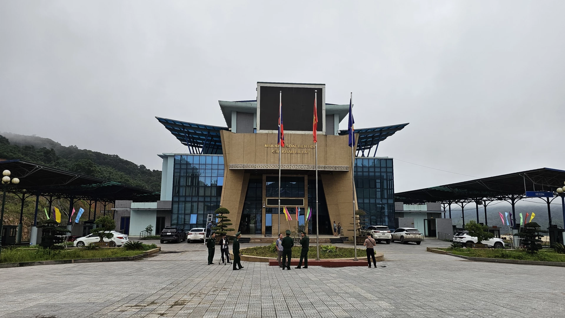 Cửa khẩu quốc tế La Lay - Ảnh: N.T.H