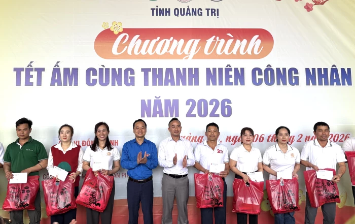  “Tết ấm cùng thanh niên công nhân” năm 2026