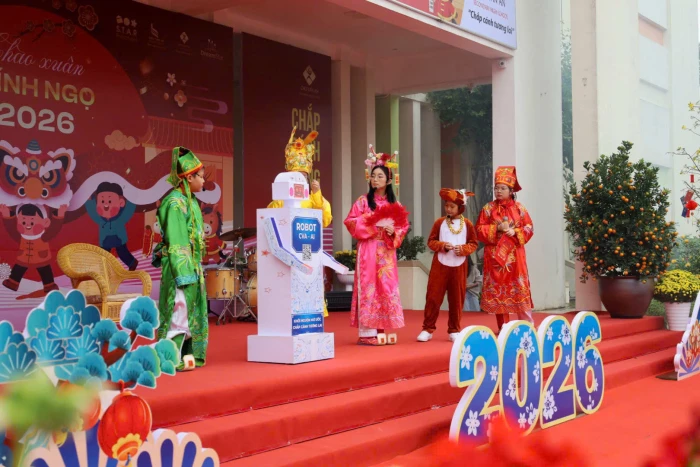 Hệ thống Giáo dục Chu Văn An tổ chức chương trình 'Chào xuân Bính Ngọ 2026'