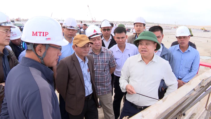 Phấn đấu vận hành 1 bến cảng thuộc Khu bến cảng Mỹ Thủy trong tháng 4/2026