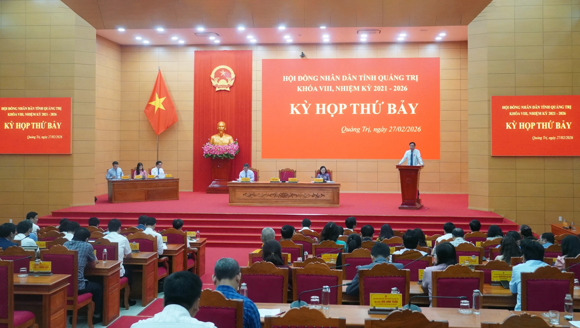 Quang cảnh kỳ họp - Ảnh: N.M