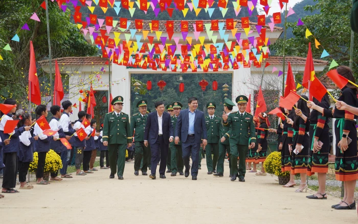 Sôi nổi các hoạt động tại chương trình “Xuân Biên phòng-Ấm lòng dân bản” năm 2026