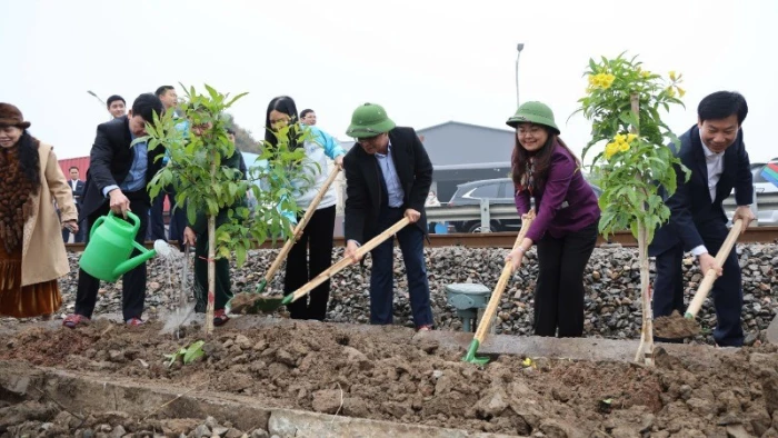 Nét đẹp văn hóa Tết trồng cây