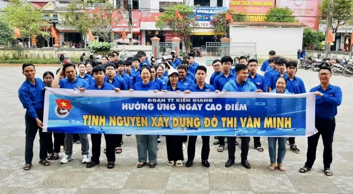 Dấu ấn màu áo xanh tình nguyện