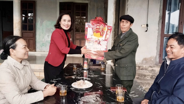 Xã Tân Mỹ:  Chăm lo công tác an sinh xã hội dịp Tết Nguyên đán Bính Ngọ 2026