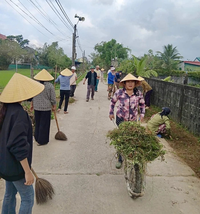 Xã Tân Mỹ: Tổ chức 