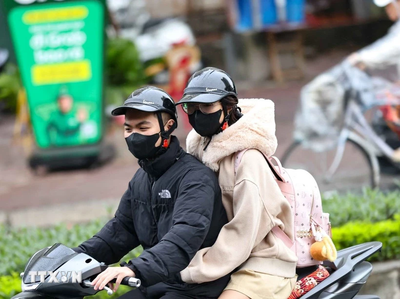 Không khí lạnh ảnh hưởng tới Bắc bộ, Bắc và Trung Trung bộ. (Ảnh: Thanh Tùng/TTXVN)