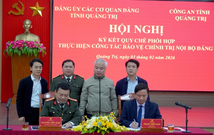 Phối hợp thực hiện công tác bảo vệ chính trị nội bộ