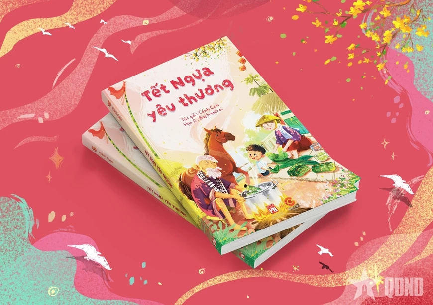 Cuốn sách “Tết Ngựa yêu thương”.