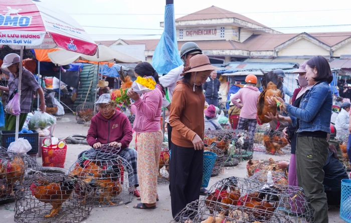 Độc đáo phiên cuối năm ở chợ Phiên Cam Lộ
