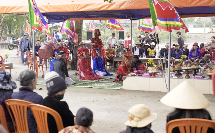 Hội làng Pháp Kệ phần lễ giữ nghĩa, phần hội giữ vui