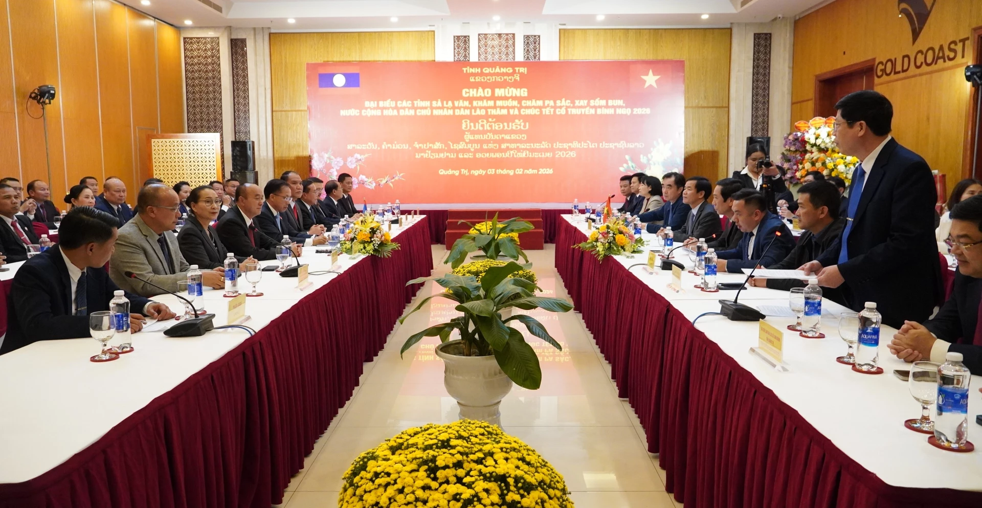 Quang cảnh buổi lễ - Ảnh: QV