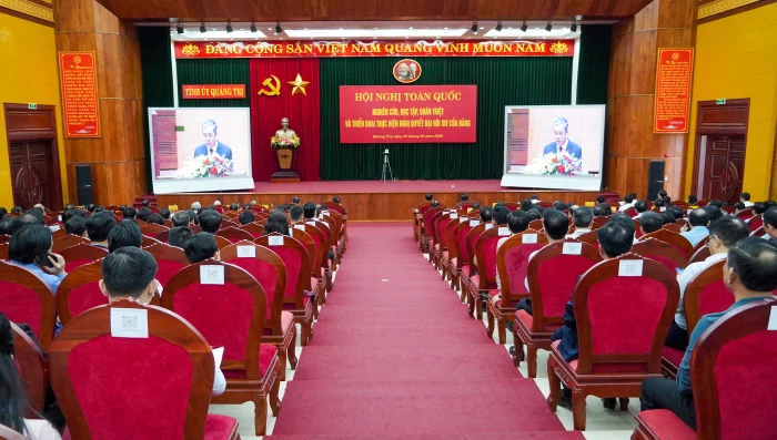 Hội nghị toàn quốc nghiên cứu, học tập, quán triệt và triển khai thực hiện Nghị quyết Đại hội XIV của Đảng