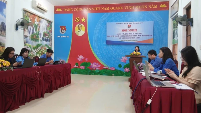 Nghiên cứu, học tập, quán triệt nghị quyết Đại hội đại biểu Đoàn TNCS Hồ Chí Minh tỉnh Quảng Trị lần thứ I