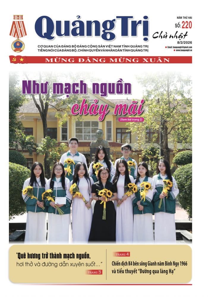 Báo Quảng Trị số 220 - Ngày 08-02-2026