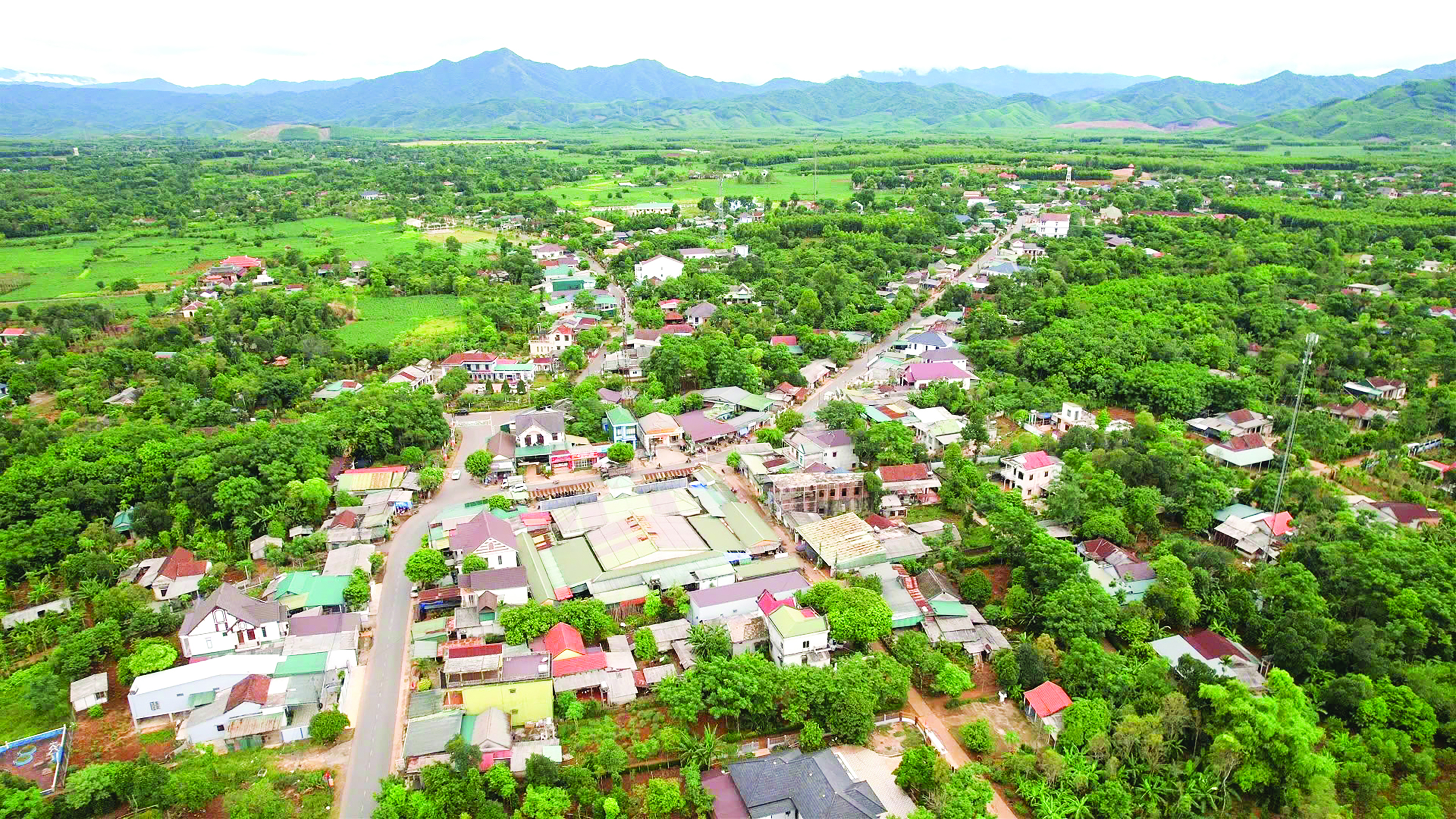 Vùng Cùa hôm nay đã khoác lên mình sự đổi thay - Ảnh: L.T