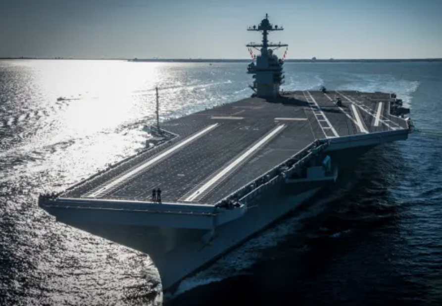 Tổng thống Trump nói Mỹ sẽ sớm cử tàu sân bay thứ hai đến Trung Đông. Ảnh: Al Jazeera