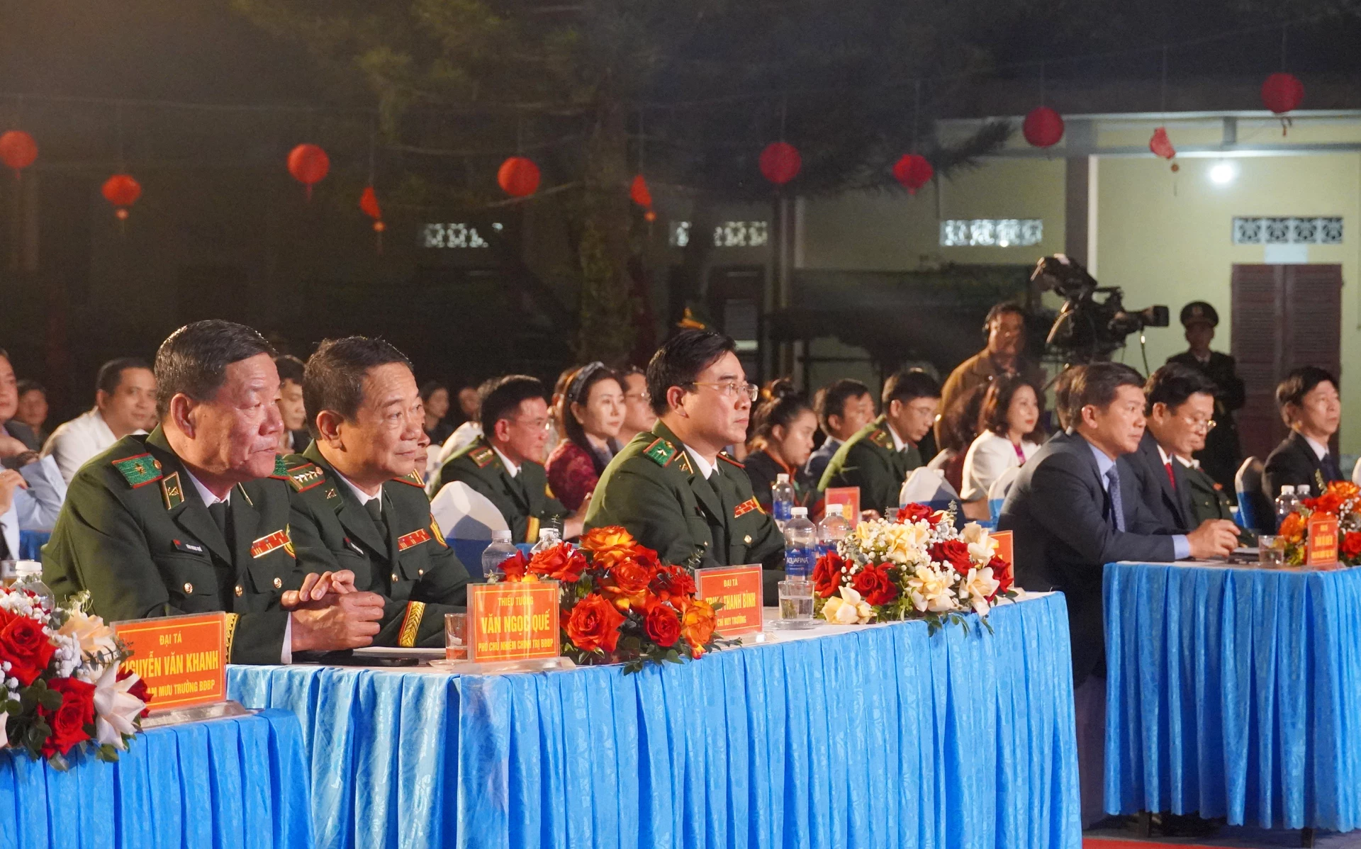 Các đại biểu tham dự Chương trình “Xuân Biên phòng-Ấm lòng dân bản” năm 2026  - Ảnh: X.P