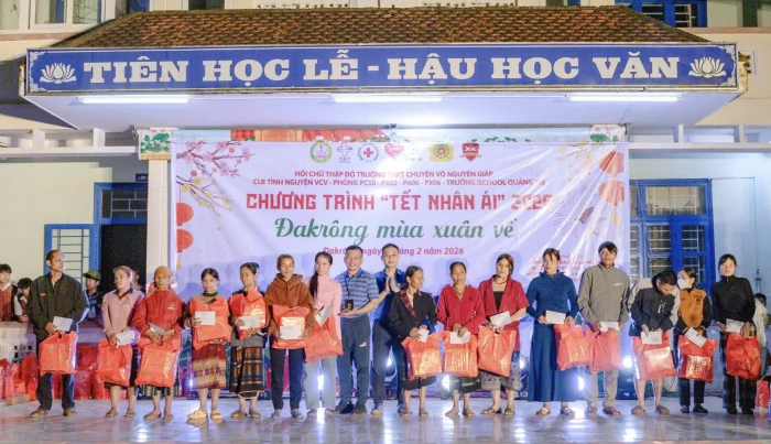 Lan tỏa yêu thương trong chương trình “Tết Nhân ái