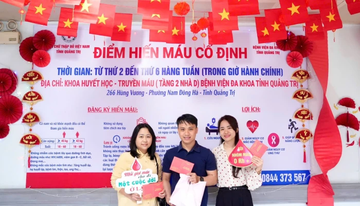 Bổ sung 75 đơn vị máu phục vụ cấp cứu dịp Tết Nguyên đán 2026