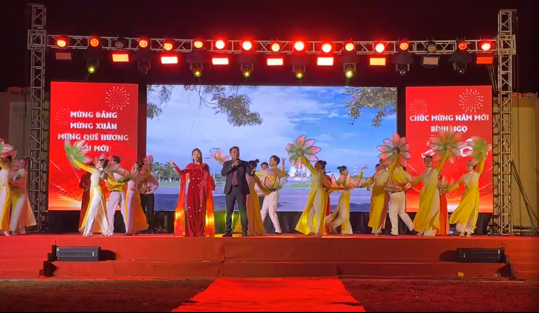 Chương trình nghệ thuật có chủ đề “Xuân Trường Ninh - Ấm tình Dân, Đảng”