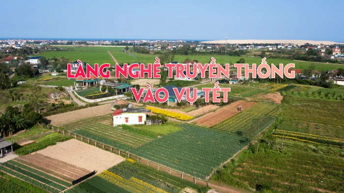 Làng nghề truyền thống vào vụ Tết