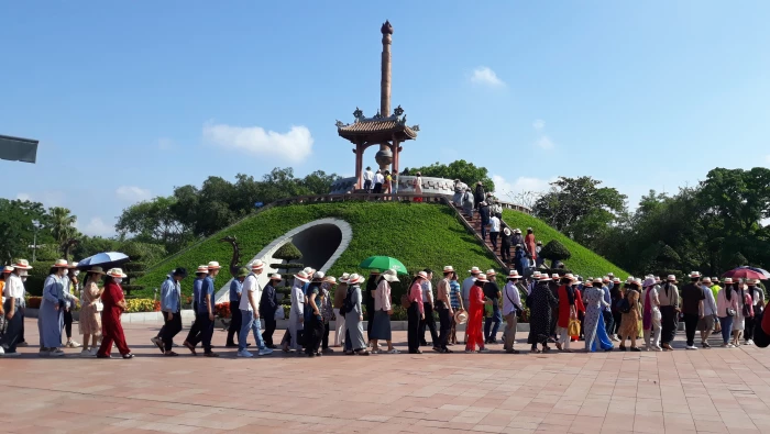 Xuân về trên vùng đất thiêng Thành Cổ