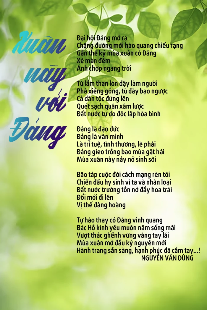 Xuân này với Đảng