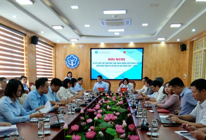 Bảo hiểm xã hội tỉnh và Sở Nội vụ ký kết quy chế phối hợp