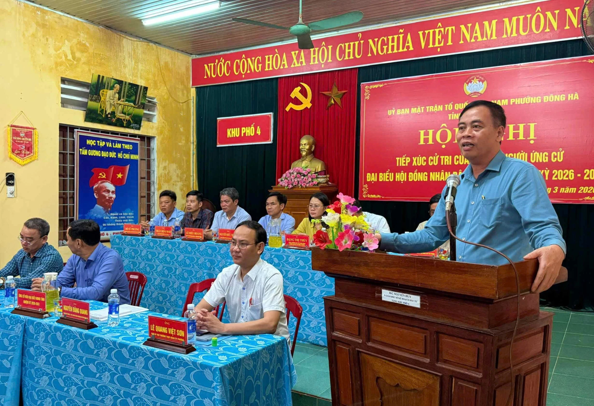 Ông Nguyễn Đăng Quang, Phó Bí thư Tỉnh ủy, Chủ tịch HĐND tỉnh phát biểu tại hội nghị - Ảnh: M.N